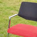 Swivel office chair 'FS 211/8' by Klaus Franck & Werner Sauer for Wilkhahn (ca. 1980) - Grey/Dark grey