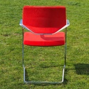 Swivel office chair 'FS 211/8' by Klaus Franck & Werner Sauer for Wilkhahn (ca. 1980) - Grey/Dark grey