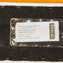 Bench with backrest in synthetic leather by Drisag