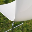 Stackable stool 'Yuyu' by Stefano Giovannoni for Magis (ca. 2000) - Orange