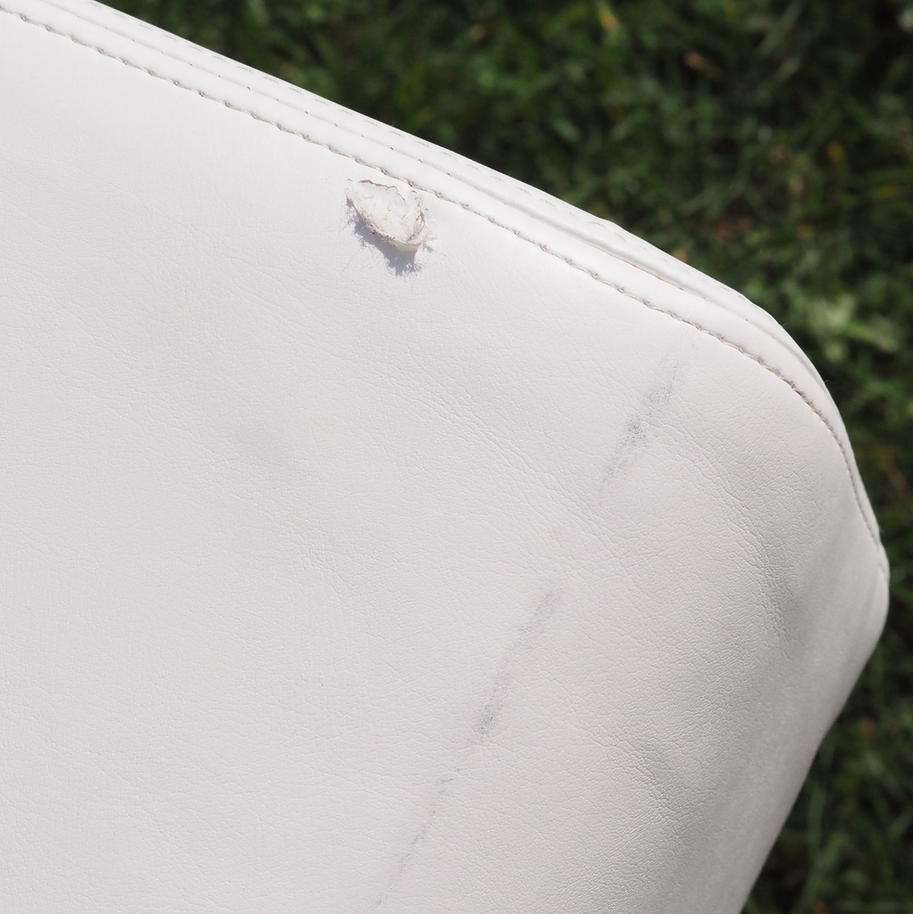 Bench with backrest by Drisag (L. 120 cm)