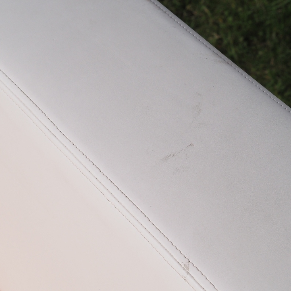 Bench with backrest by Drisag (L. 120 cm)