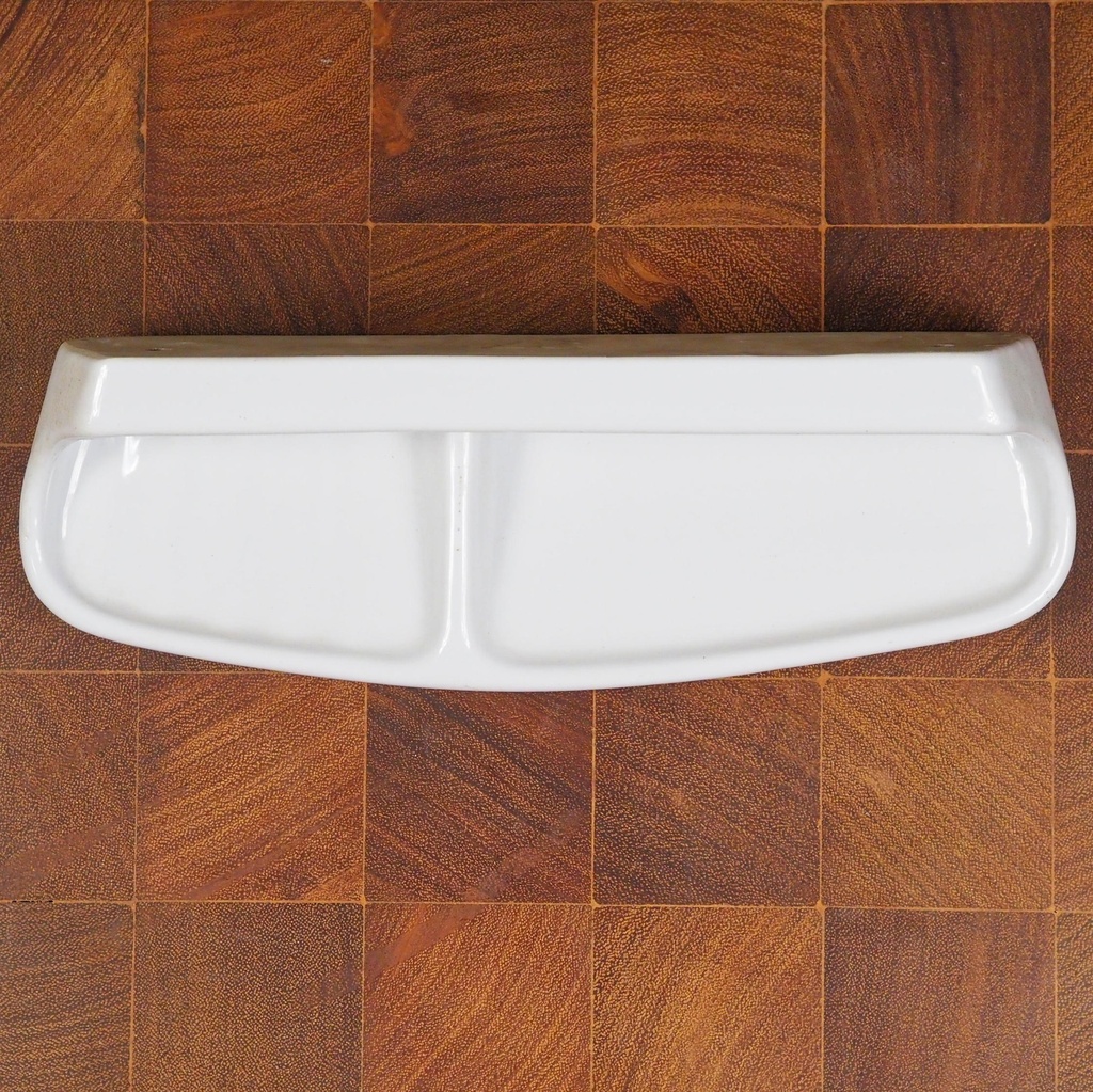 Glass holder in glazed porcelain