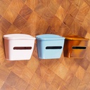 Soap holder in glazed porcelain