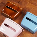 Paper dispenser in glazed porcelain