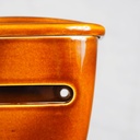 Paper dispenser in glazed porcelain