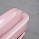 Paper dispenser in glazed porcelain