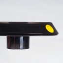 Soap dish 'Omega' in smoked crystal by Turk+Bolte