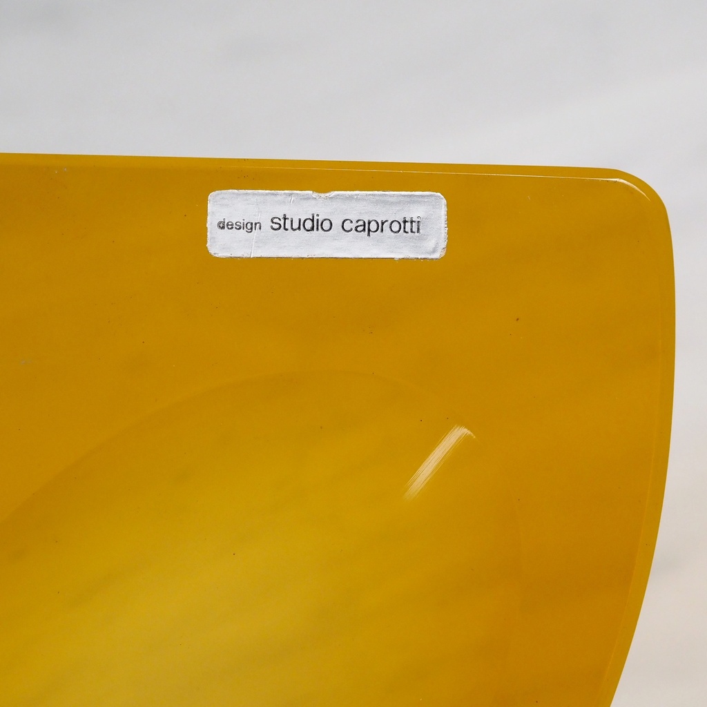 Soap holder in murano glass by Studio Caprotti