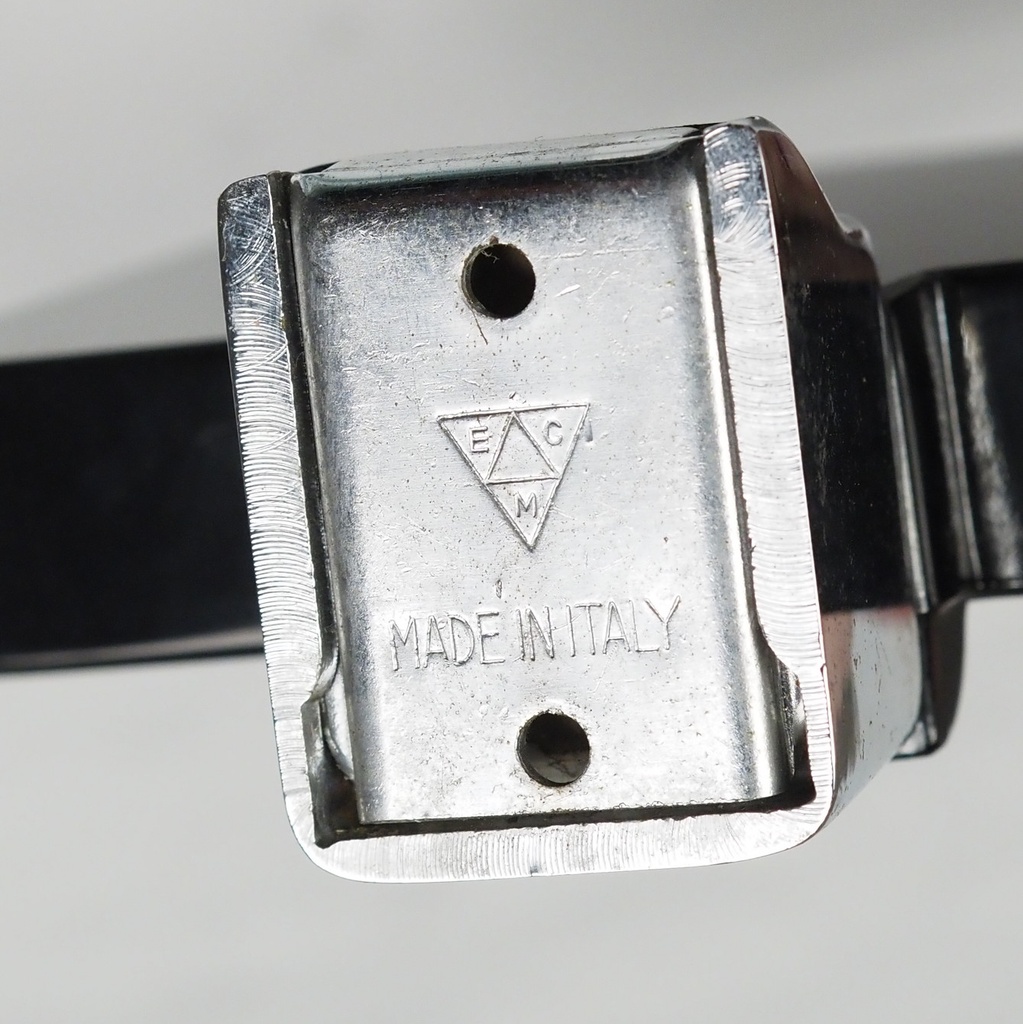 Large wall soap holder in smoked pressed glass by Inda