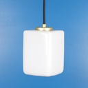 Hanging light 'Tom' in opaline glass