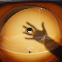 Bathroom sink in ceramic by Adam et Mercier (various colors)