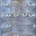 Large curved standing lamp 'Modulo Concavo' by Kimak