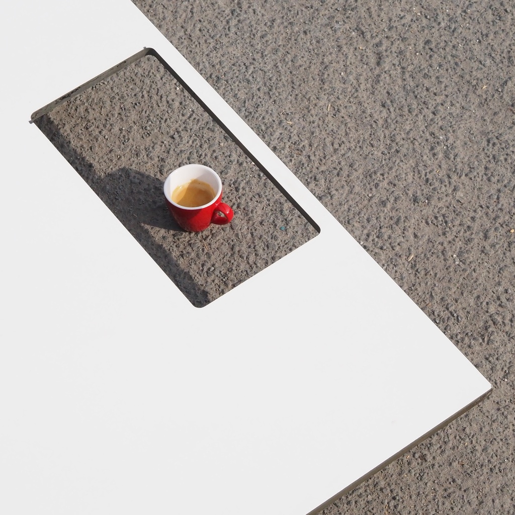 Milled trespa panel (180 x 80 cm)