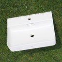 Bathroom sink in ceramic by Laufen