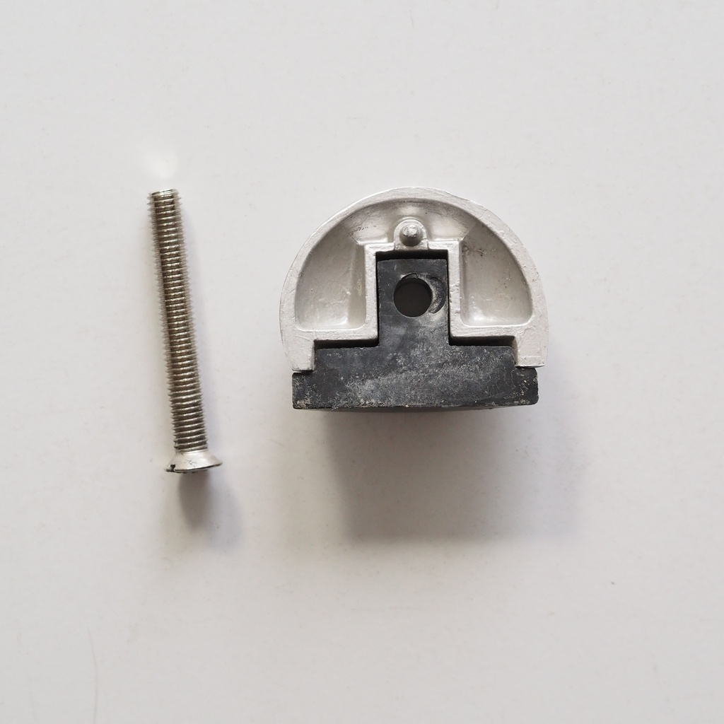 Door stop in aluminium by KWS