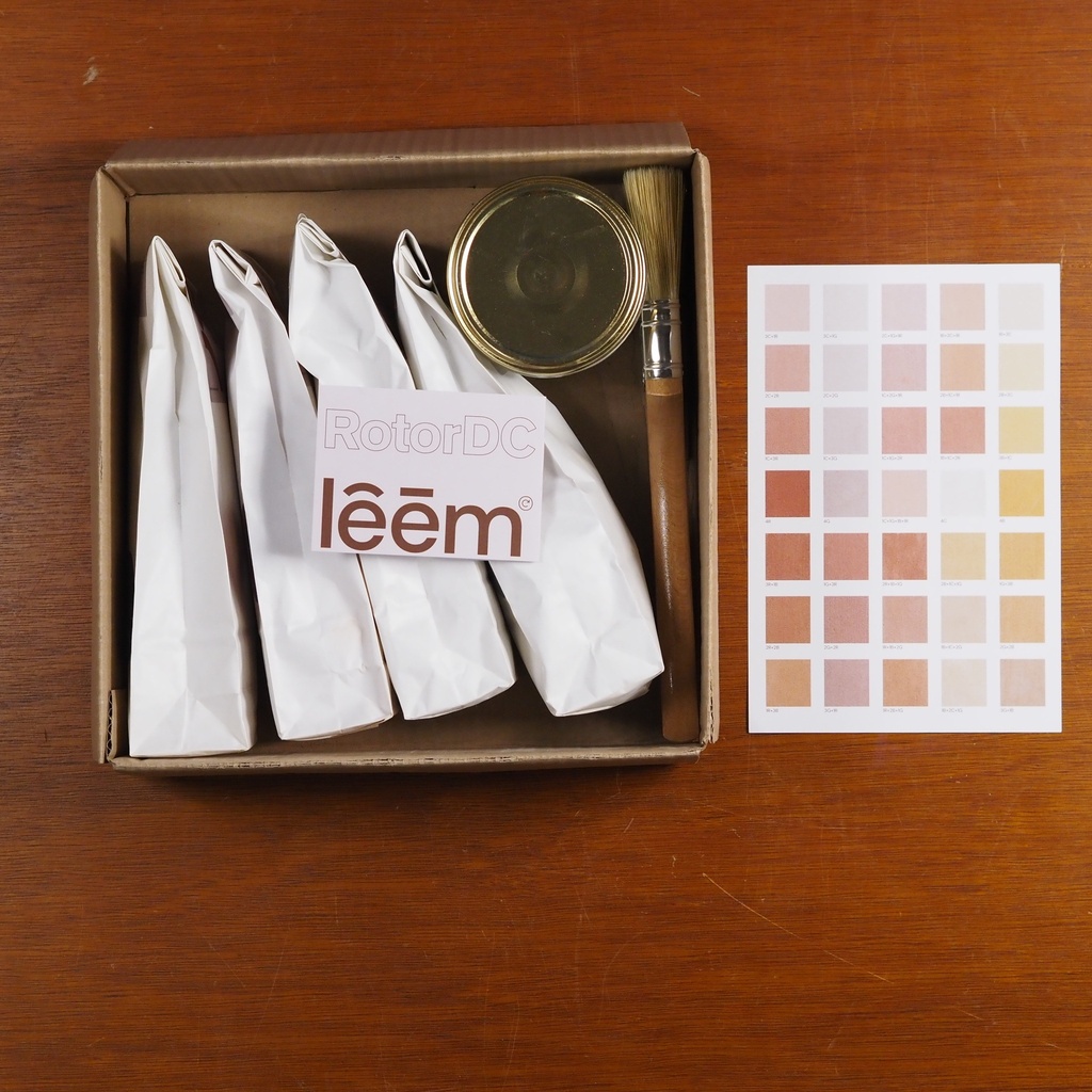 Clay paint tester kit Léém by BC materials (with voucher)