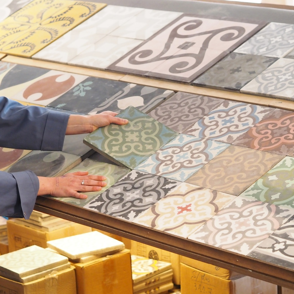 Handmade tiles by Emery&Cie (various sizes, shapes and patterns) - Only available in our physical shop