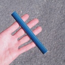 Handpainted glazed terracotta tile from the workshop of Agnès Emery (various sizes) - Only available in our physical shop