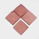 Handpainted glazed terracotta tile from the workshop of Agnès Emery (various sizes) - Only available in our physical shop