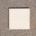 Handpainted glazed terracotta tile from the workshop of Agnès Emery (various sizes) - Only available in our physical shop