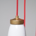 Hanging light 'Tilda' in opaline glass (various colors)
