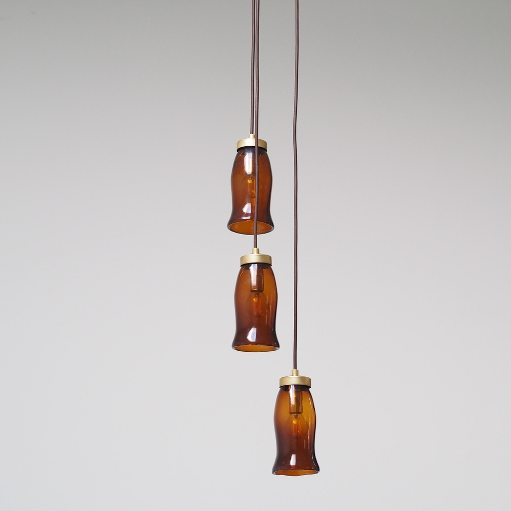Hanging light 'Tilda' in opaline glass (various colors)