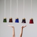 Hanging light 'Tilda' in opaline glass (various colors)