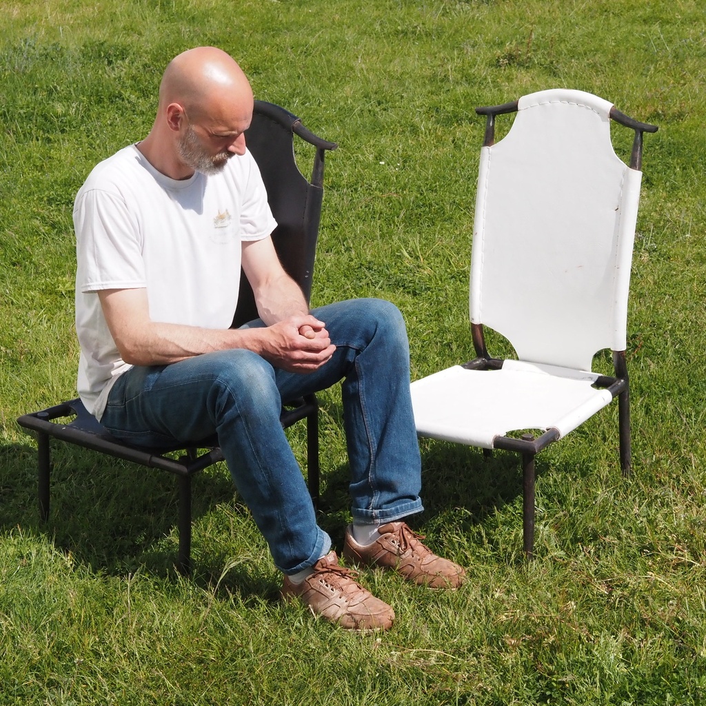 Swivel office armchair by Kinnarps from Antwerp's Court of Appeal