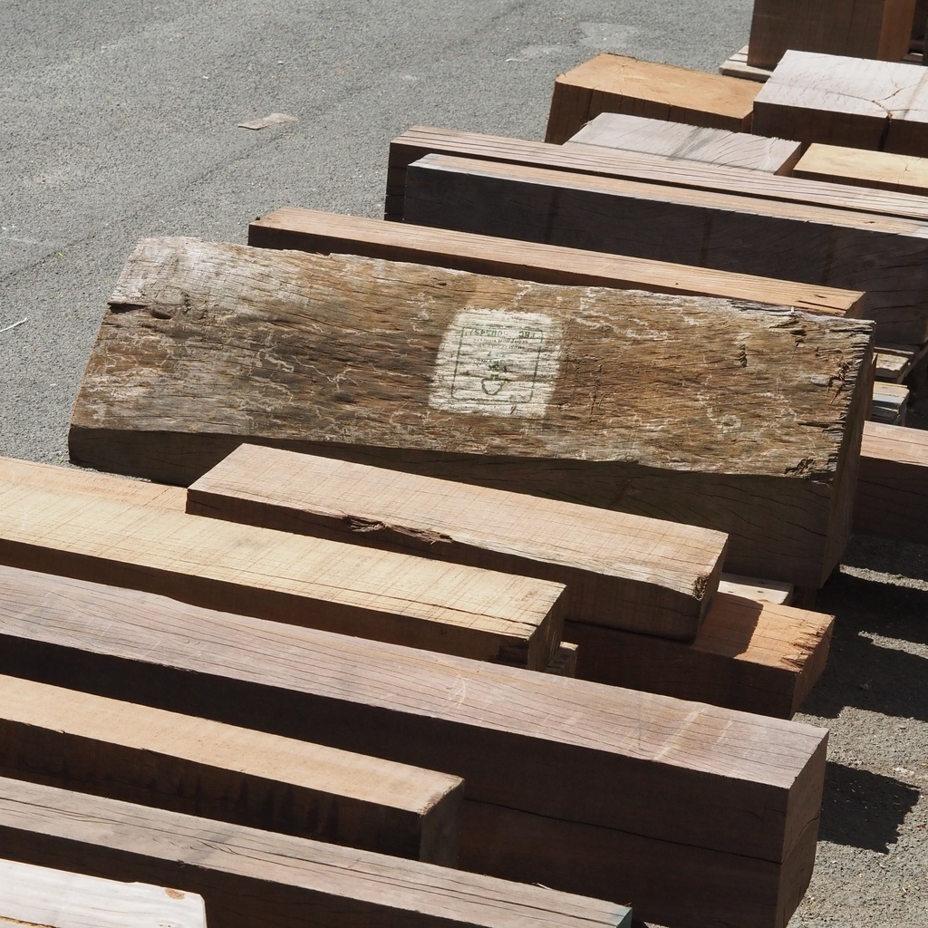 Azobe hardwood blocks (various dimensions) - Only available in our physical shop