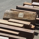 Azobe hardwood blocks (various dimensions) - Only available in our physical shop