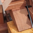 Azobe hardwood blocks (various dimensions) - Only available in our physical shop
