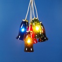 Hanging light 'Tilda' with glass lampshade from Emery&Cie (various colors)