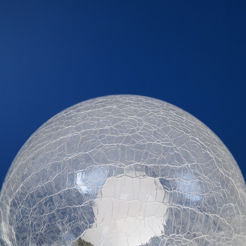 Hanging light 'Paco' in frosted glass