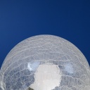 Hanging light 'Paco' in frosted glass