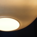 Hanging light 'Oscar' in opaline glass - White