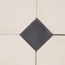 Set of 5 'cabochon' cement tiles by Emery&Cie (40,3 x 40,3 cm) - White or Beige