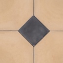 Set of 5 'cabochon' cement tiles by Emery&Cie (40,3 x 40,3 cm) - White or Beige