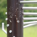 Spiral coat rack by Christophe Gevers from the Générale de Banque