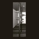 Spiral coat rack by Christophe Gevers from the Générale de Banque