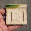 Handpainted glazed terracotta tile from the workshop of Agnès Emery (various sizes) - Only available in our physical shop