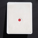 Double wall hook with adhesive back