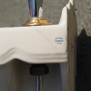 Bathroom sink in glazed ceramic by Herbeau