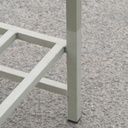 Workshop shelf in steel by Provost (4 modules) - Green/Grey