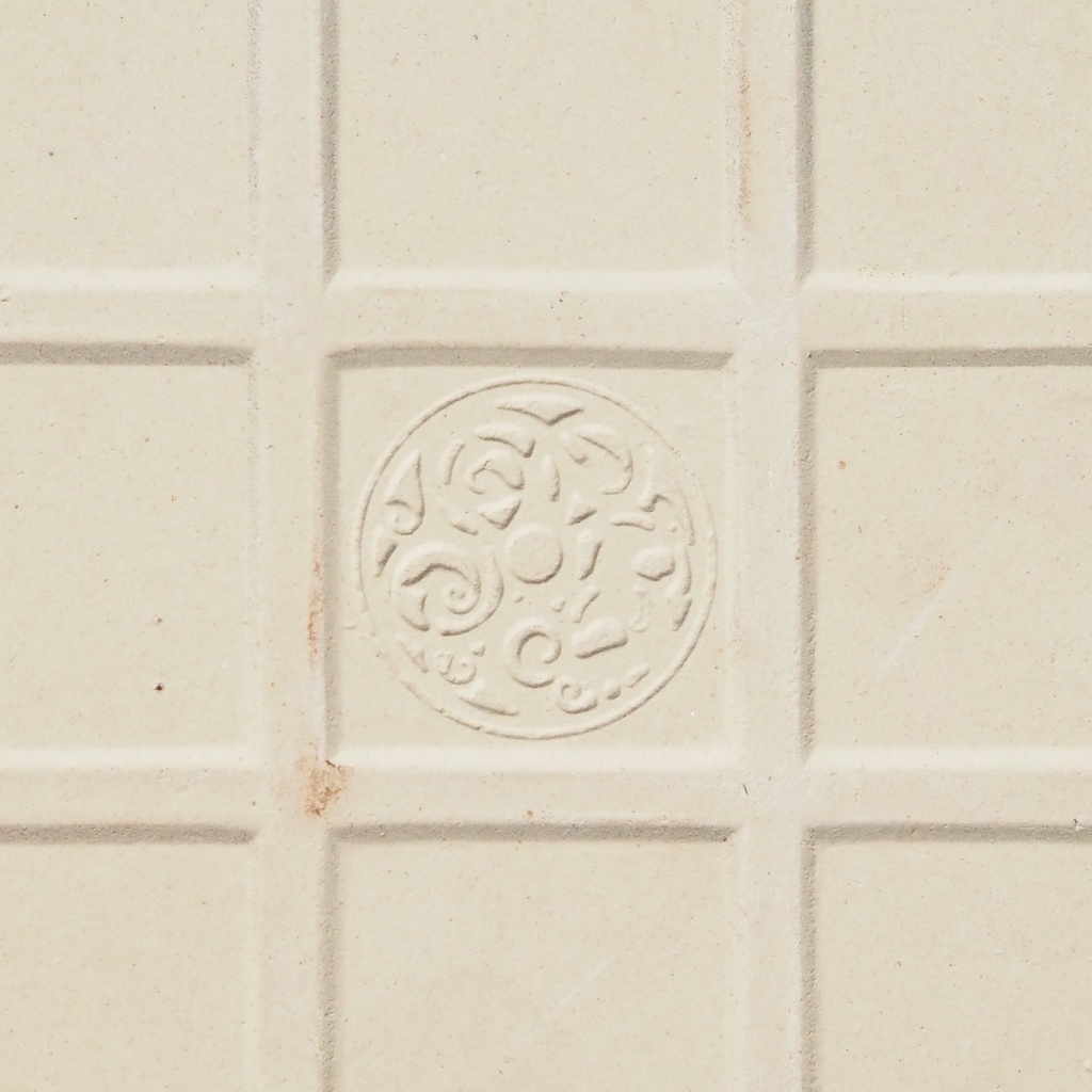 Box of 24 glazed terracotta wall tiles by Emery&Cie (15 x 15 cm) - Cobalt blue