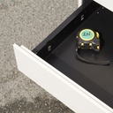 Drawer unit by Bulo in white coated melamine