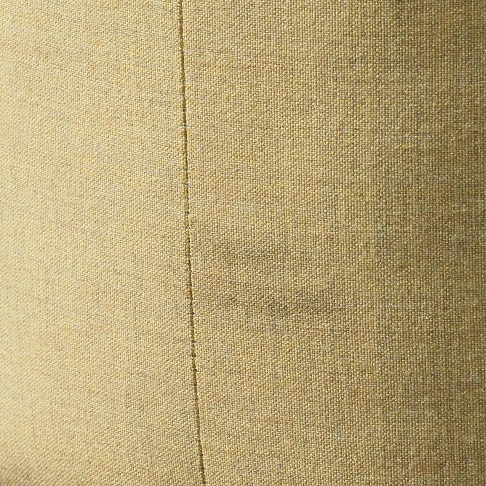 Upholstered round ottoman (various colors/finishes)
