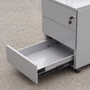 Drawer unit by Bulo in white coated melamine