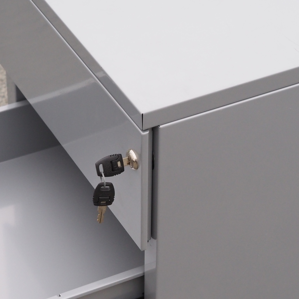 Drawer unit by Bulo in white coated melamine