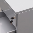 Drawer unit by Bulo in white coated melamine